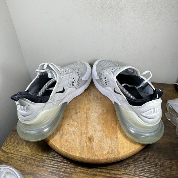 Nike Air Max 270 Shoes Mens Size 13 White Black AH8050-100 Running Sneakers main image 4